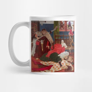 Death of Sir Tristram by Ford Madox Brown Mug